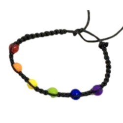 Pride Items Bracelet ROUND Rainbow